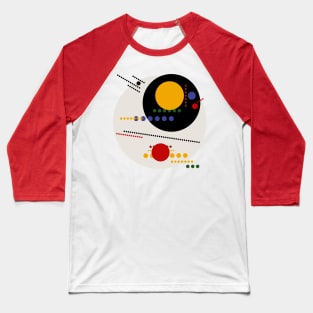 Kazimir Malevich inspired composition 3 Baseball T-Shirt